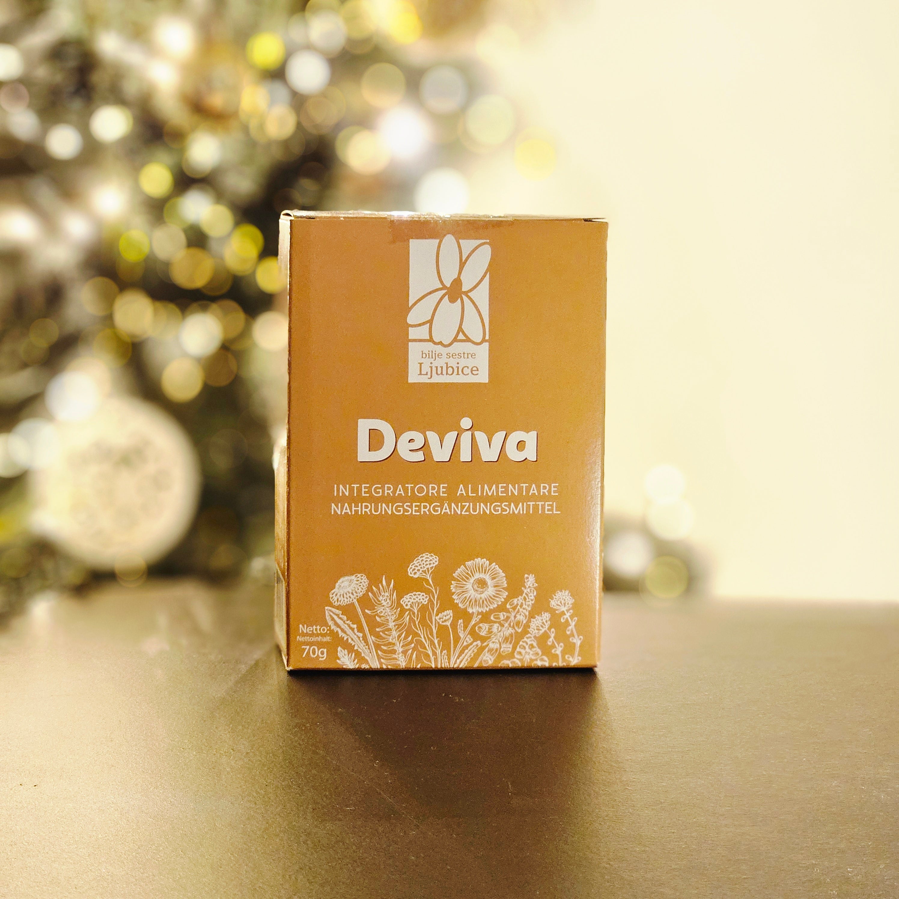 Deviva tisana erbe naturali Bilje Sestre Ljubice - confezione 70g
