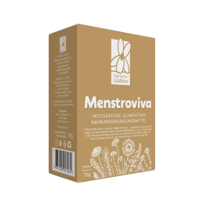 Menstroviva - Biljni Čaj Menstrualni Ciklus Blagostanje 70g
